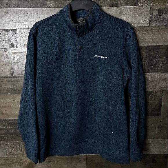Eddie Bauer Mens 1/4 Zip Pullover XL - Picture 1 of 3
